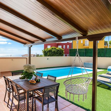 קנדלריה Villa Trueno Refugio De Lujo Con Piscina Climatizada Y Vistas מראה חיצוני תמונה