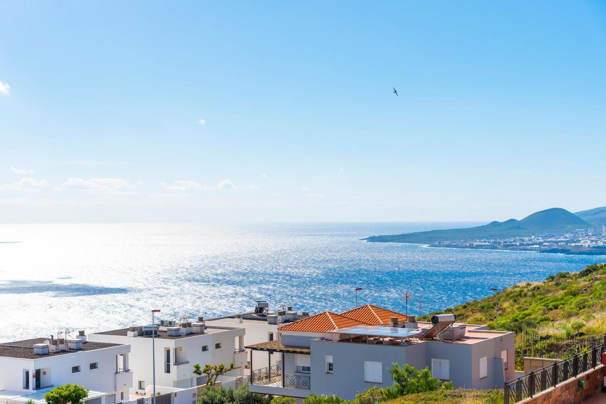 קנדלריה Villa Trueno Refugio De Lujo Con Piscina Climatizada Y Vistas מראה חיצוני תמונה